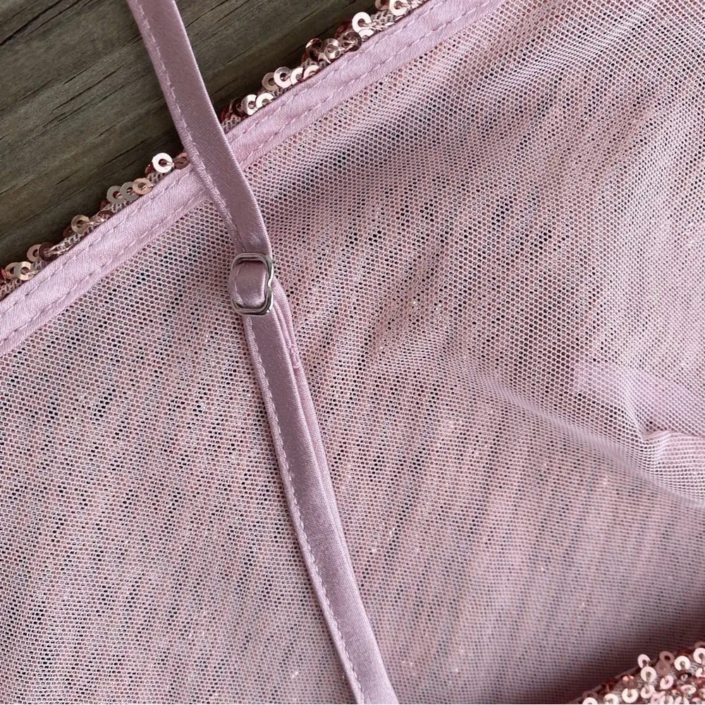 Victoria's Secret Pink Sequin Dress - Picture 8 of 11